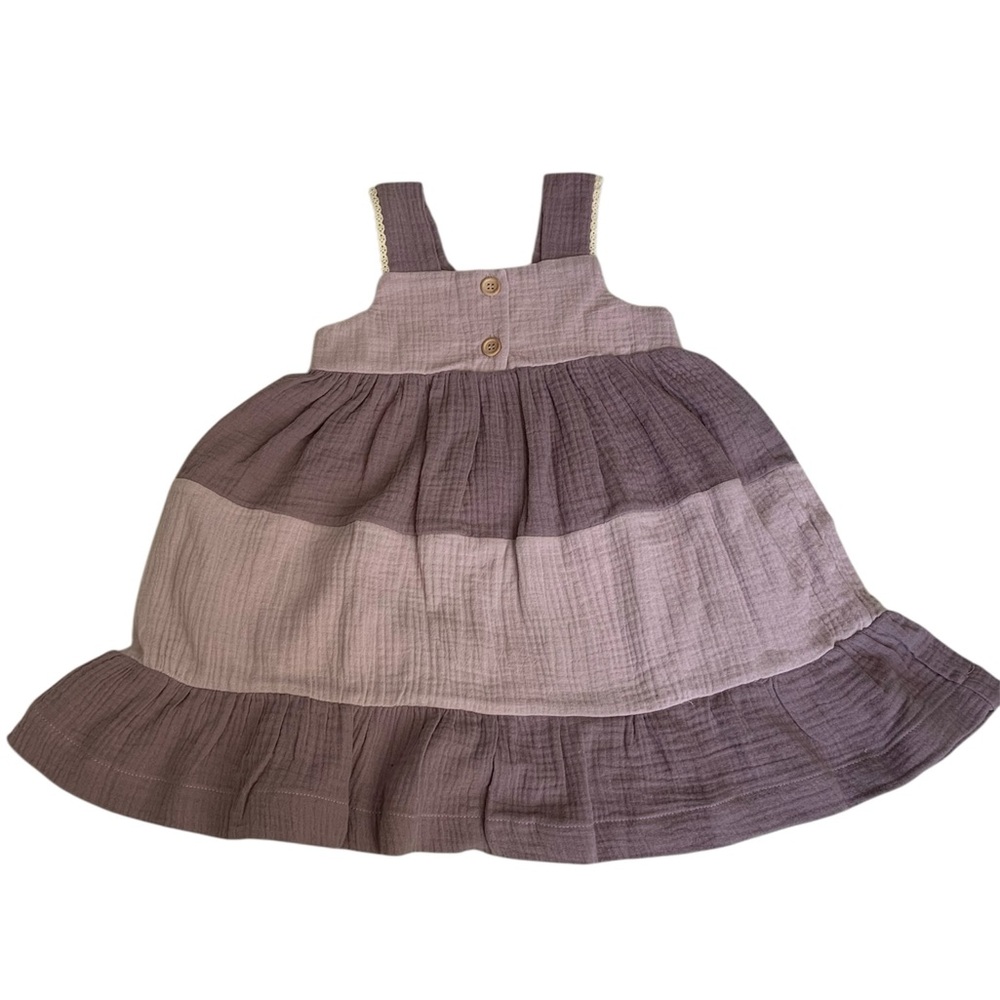 Tiered Purple and Lavender NWOT Toddler Dress